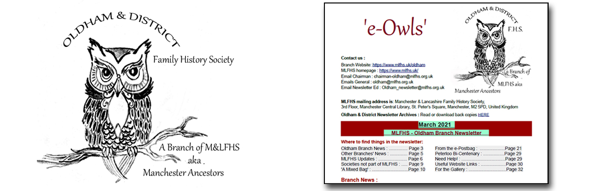 Oldham Branch newsletter